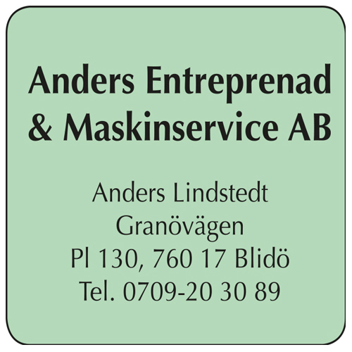Anders Entreprenad & Maskinservice
